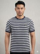 Midnight Coast Striped Tee